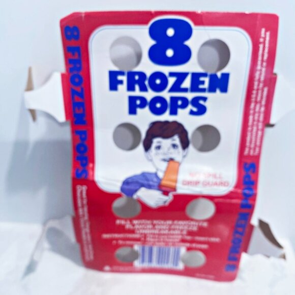 Arrow Plastics Frozen Ice Pop Molds Set of 2 Vintage No Spill Drip Guard USA - Picture 5 of 8